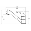Picture of Kitchen mixer Rondo Silica