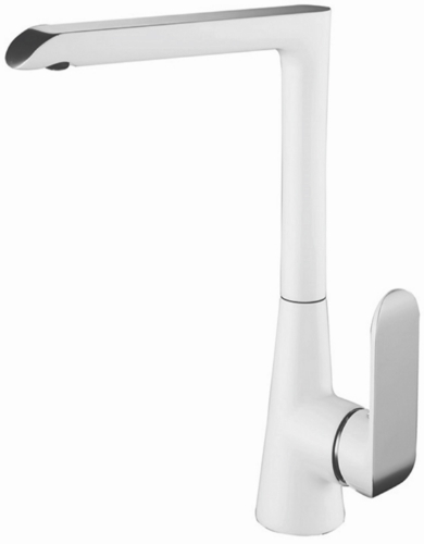 Picture of Mixer for kitchen sink Vento Ravena, white/chrome
