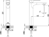 Picture of Mixer for ceramic sink Vento Napoli, XL, chrome