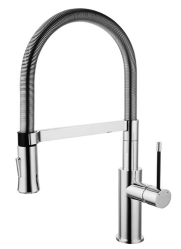 Picture of Mixer for kitchen sink Cucina KH5690006C with pull out shower