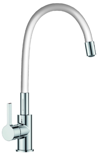 Picture of Kitchen sink mixer Vento Cucina "Flexy 2" White