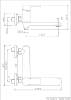 Picture of Mixer for bath and shower Vento Bari w/o accessories BR7603WHC