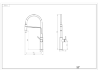 Picture of Kitchen faucet Vento Savona black