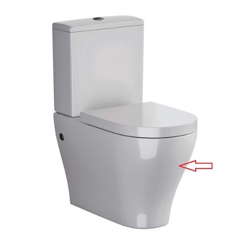 Attēls Tualetes poda poda pamatne Urban Harmony Clean On (IZP)