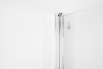 Picture of Bath screen Brasta Maja 70, h-1500 mm, chrome profile, transparent glass 6 mm