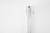 Picture of Bath screen Brasta Maja 80, h-1500 mm, chrome profile, transparent glass 6 mm
