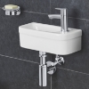 Picture of Washbasin EuroCeramic, 370x180 mm, white