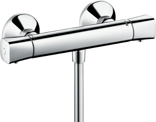 Attēls Ūdens maisītājs dušai Hansgrohe Ecostat, ar termostatu, hroms