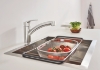 Picture of Kitchen mixer Eurosmart, pull-out, chrome