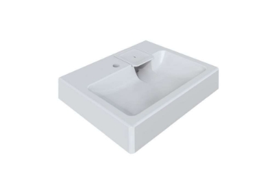 Picture of Mounted above washing machine sink Compactino 600x600, white