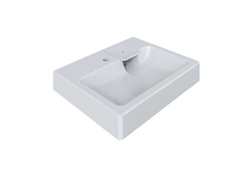 Picture of Mounted above washing machine sink Compactino 600x500, white
