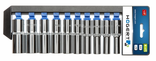 Picture of Deep socket set 76 mm, 1/2", 10 pcs