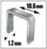 Picture of Staples, M11, 14mm, 10.6x1.2mm,1000 pcs.
