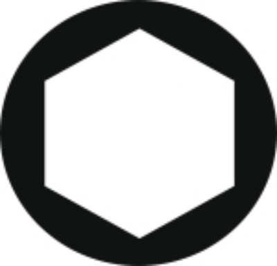 Attēls Seškanšu galviņu HEX komplekts 9 gb.