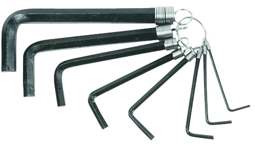 Picture of Hex key set 10 pcs., 1.5-10 mm