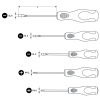 Picture of Screwdriver set 5 pcs., CrV