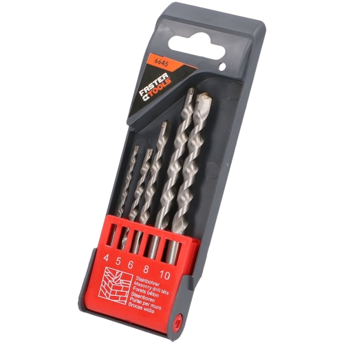 Picture of Masonry drill bit set 5 pcs., D4-10 mm