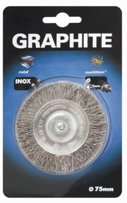 Picture of Circular brush D50mm,steel,crimped