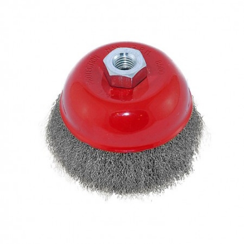Picture of Cup brush D120mm, crimped, threaded