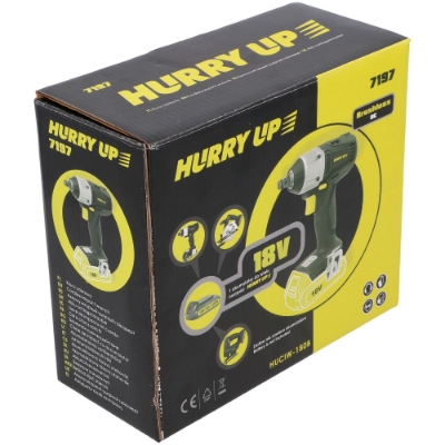 Picture of (SELL OUT) Brushless cordless impact wrench 20V, 1/2", 280Nm