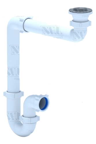 Attēls Sifons 1 1/2"*40 ar nobīdi
