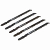 Picture of Jig saw blades for wood 5 pcs, 100 mm, 6TPI