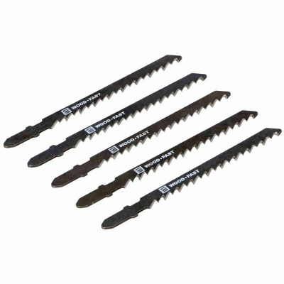 Picture of Jig saw blades for wood 5 pcs, 100 mm, 6TPI