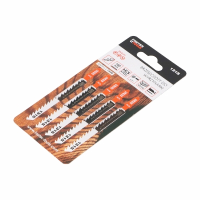 Picture of Jig saw blades for wood 5 pcs, 100 mm, 6TPI