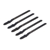 Picture of Jig saw blades 5 pcs, 82 mm, 12TPI