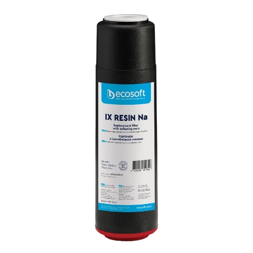 Изображение Картридж Ecosoft с ионообменной смолой 10″