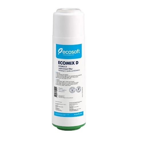 Изображение Картридж Ecosoft с ионообменной смолой ECOMIXD 10″