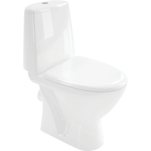 Изображение Унитаз RUNA, горизонтальный 3/6L, с крышкой SOFT C