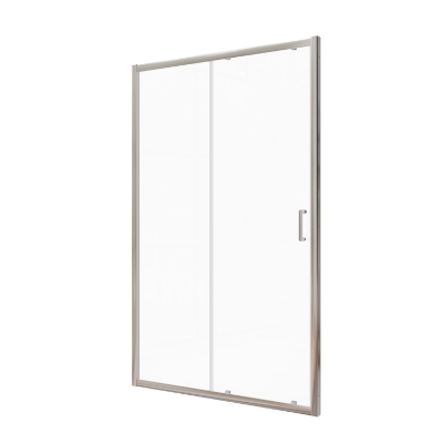 Изображение Душевая дверь VENTO Asti 110X195см, прозрачное стекло 6mm Easy Clean, хромированный профиль