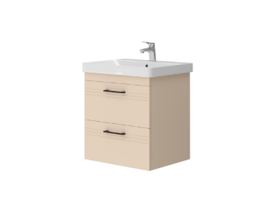 Picture of Sink cabinet Meloni with washbasin Luxury 60 beige cashmere