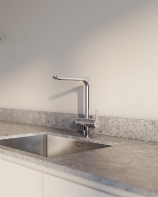Picture of Kitchen mixer Gustavsberg Estetic Duo, with sensor, chrome
