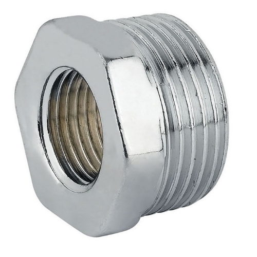Picture of Reducing 3/4'M x 1/2'F brass chrome
