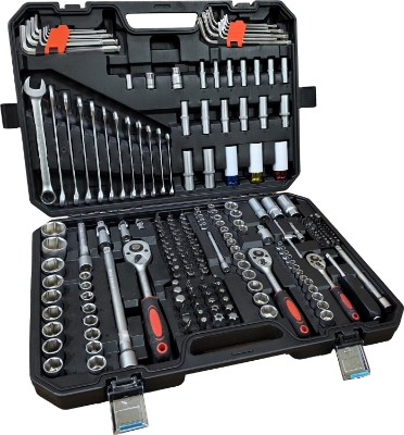 Picture of Tool set  1/2", 3/8", 1/4'' 222 pcs.