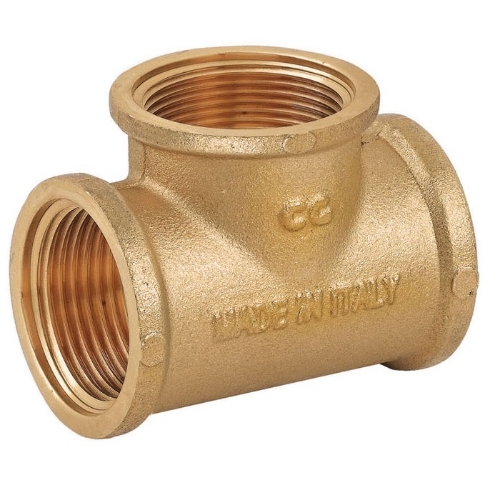 Picture of Tee brass 1'